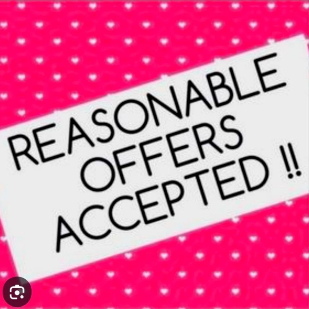 NOW ACCEPTING REASONABLE OFFERS!!